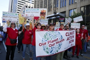 Nurses march for climate change